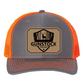 GST Badge Leather Patch Richardson 112 Trucker Hat