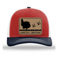 Struttin Leather Patch Richardson 112 Trucker Hat