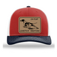 GST On Point Leather Patch Richardson 112 Trucker Hat