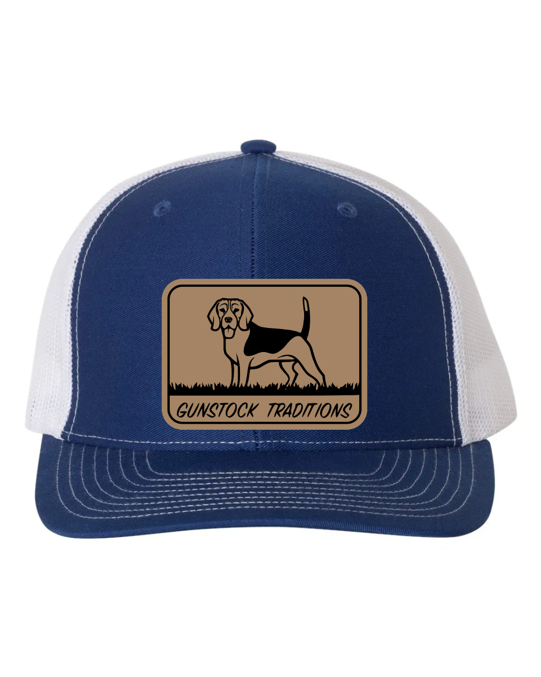 GST Beagle Leather Patch Richardson 112 Trucker Hat