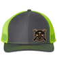 GST Mounted Leather Patch Richardson 112 Trucker Hat