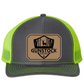 GST Badge Leather Patch Richardson 112 Trucker Hat