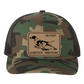 GST On Point Leather Patch Richardson 112 Trucker Hat