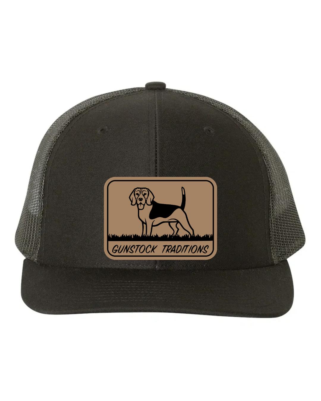 GST Beagle Leather Patch Richardson 112 Trucker Hat