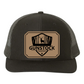 GST Badge Leather Patch Richardson 112 Trucker Hat