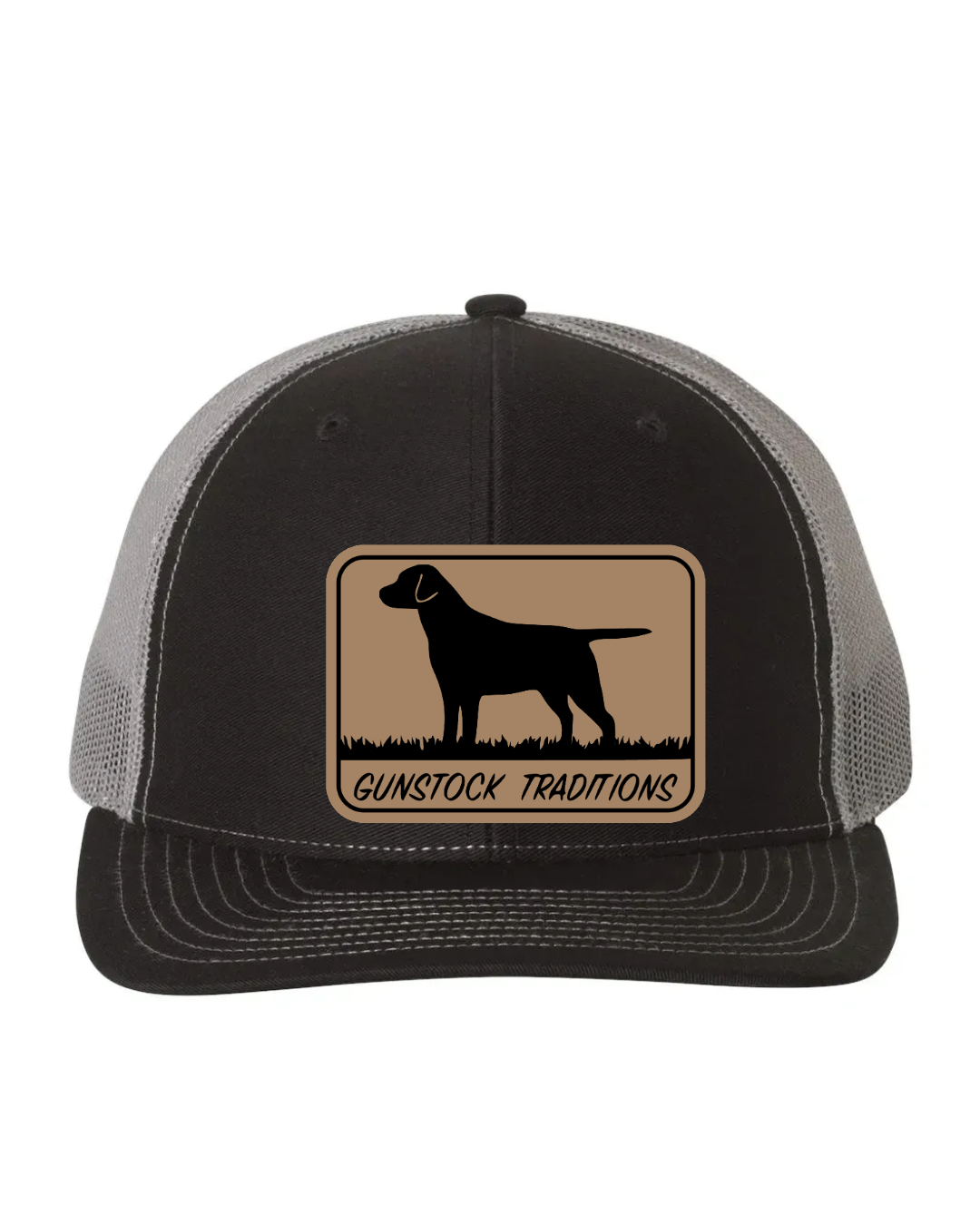 GST Labrador Leather Patch Richardson 112 Trucker Hat