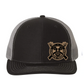 GST Mounted Leather Patch Richardson 112 Trucker Hat