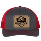 GST Badge Leather Patch Richardson 112 Trucker Hat