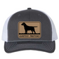 GST Labrador Leather Patch Richardson 112 Trucker Hat