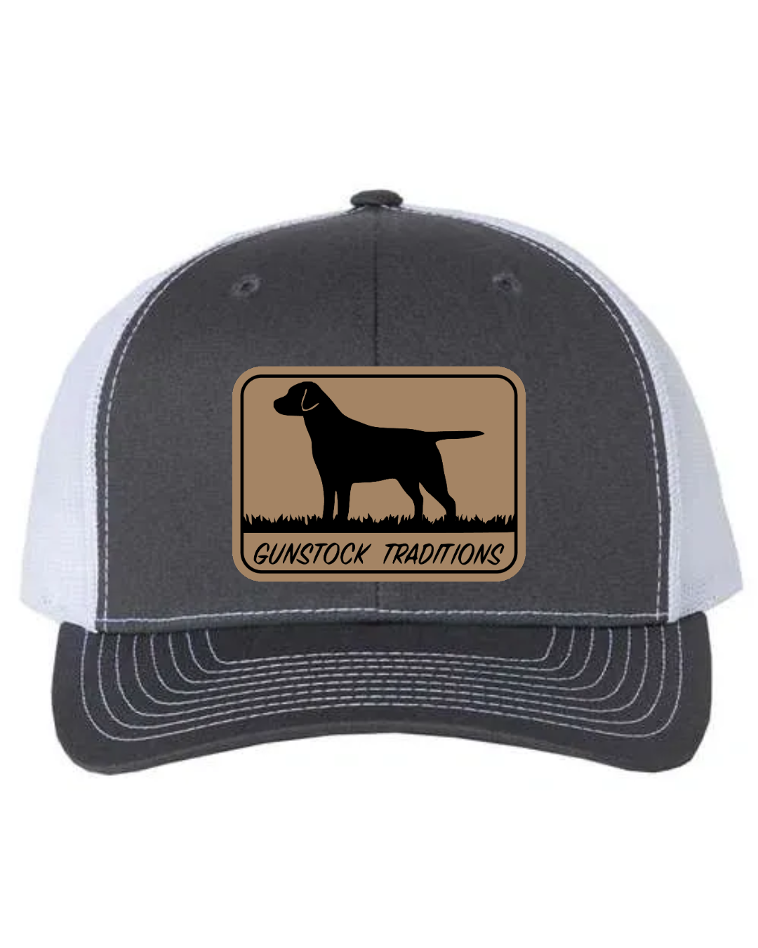 GST Labrador Leather Patch Richardson 112 Trucker Hat