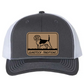 GST Beagle Leather Patch Richardson 112 Trucker Hat