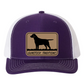 GST Labrador Leather Patch Richardson 112 Trucker Hat