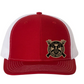 GST Mounted Leather Patch Richardson 112 Trucker Hat