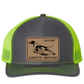 GST On Point Leather Patch Richardson 112 Trucker Hat